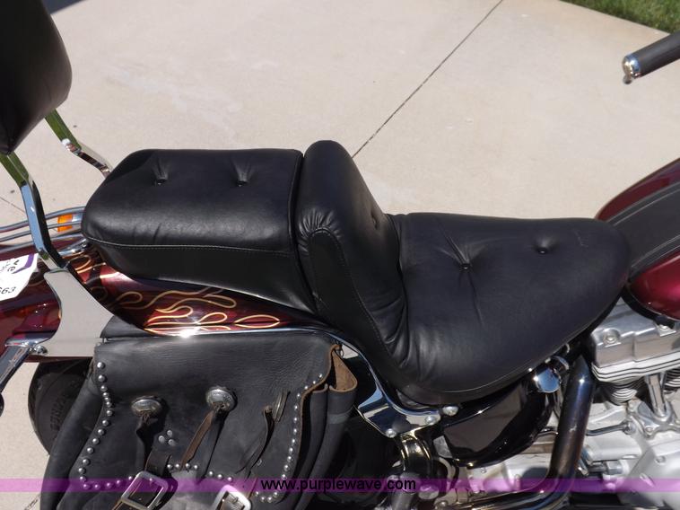 image for item I7663 2001 Harley Davidson FXST Softail motorcycle