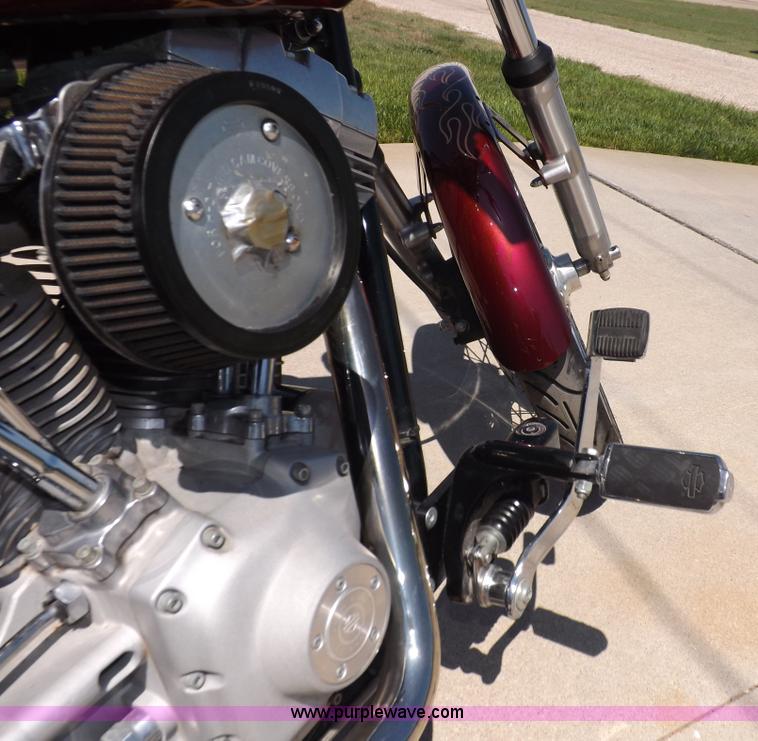 image for item I7663 2001 Harley Davidson FXST Softail motorcycle