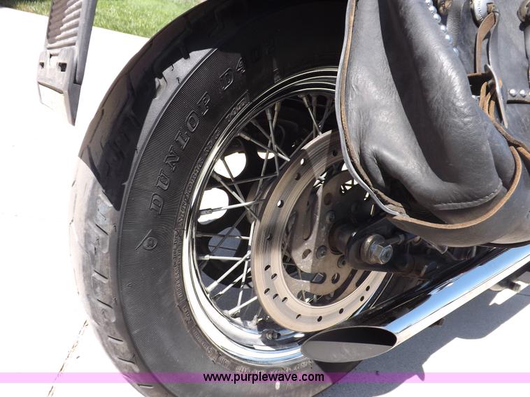 image for item I7663 2001 Harley Davidson FXST Softail motorcycle