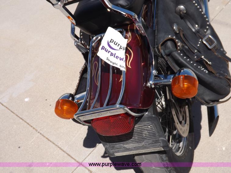 image for item I7663 2001 Harley Davidson FXST Softail motorcycle