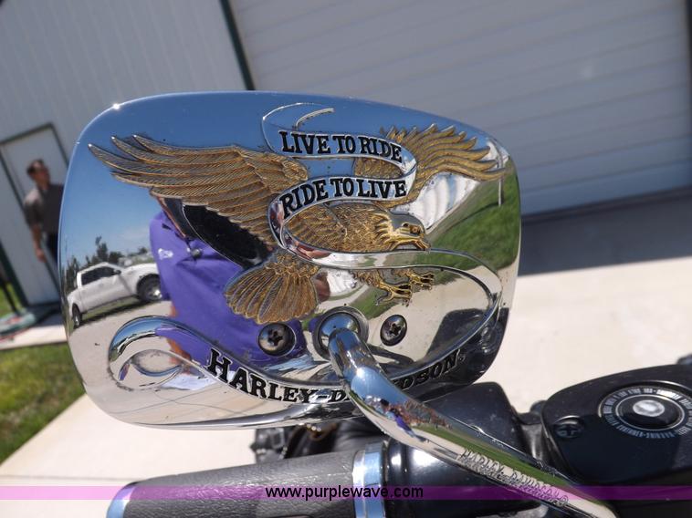 image for item I7663 2001 Harley Davidson FXST Softail motorcycle
