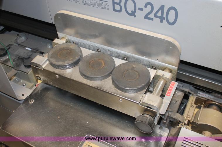 image for item I8152 Horizon BQ-240 perfect bound book binder