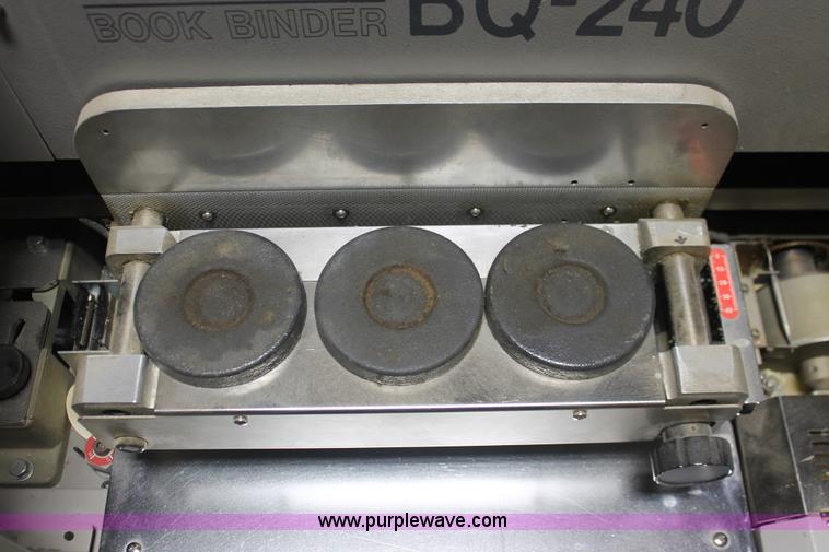 image for item I8152 Horizon BQ-240 perfect bound book binder