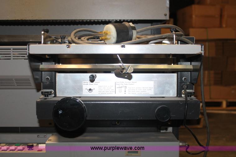 image for item I8152 Horizon BQ-240 perfect bound book binder