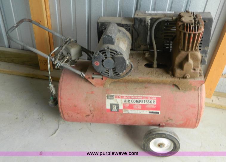 image for item AD9165 Sears air compressor