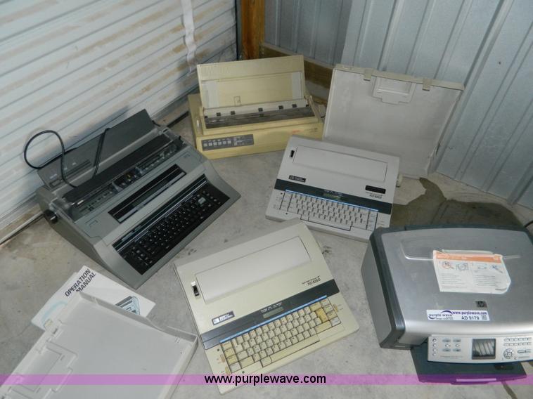 image for item AD9179 Assorted office equipment