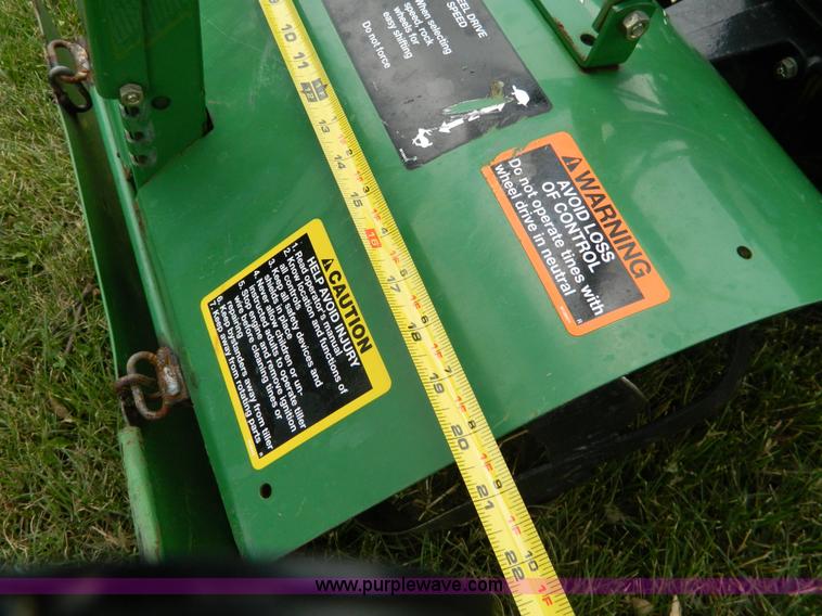 image for item AD9185 John Deere 820R rear tine tiller