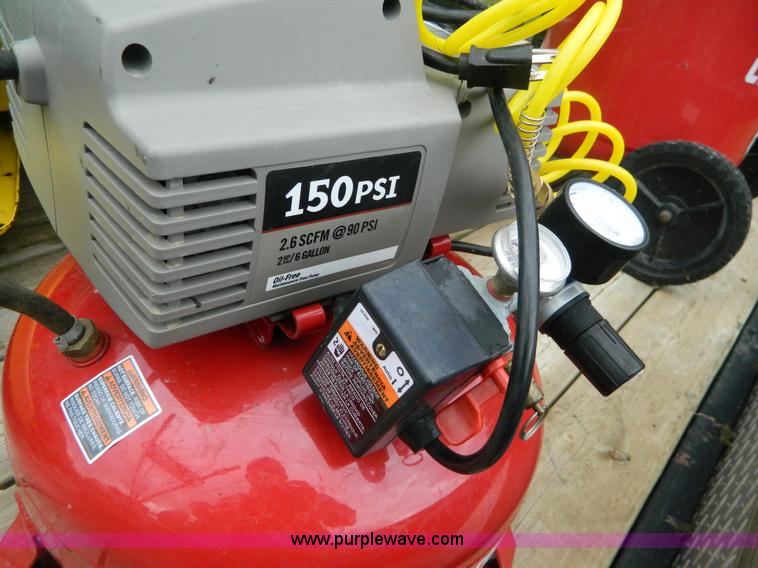 image for item AD9186 Porter Cable pancake compressor