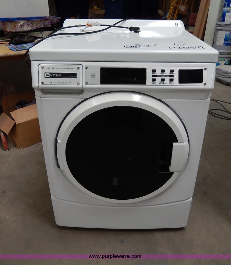 image for item AW9661 (10) Maytag front load washing machines