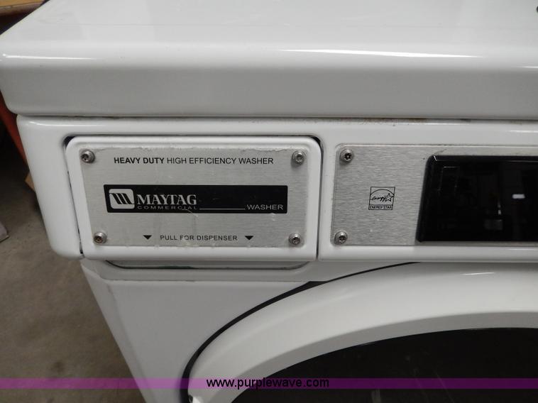 image for item AW9661 (10) Maytag front load washing machines