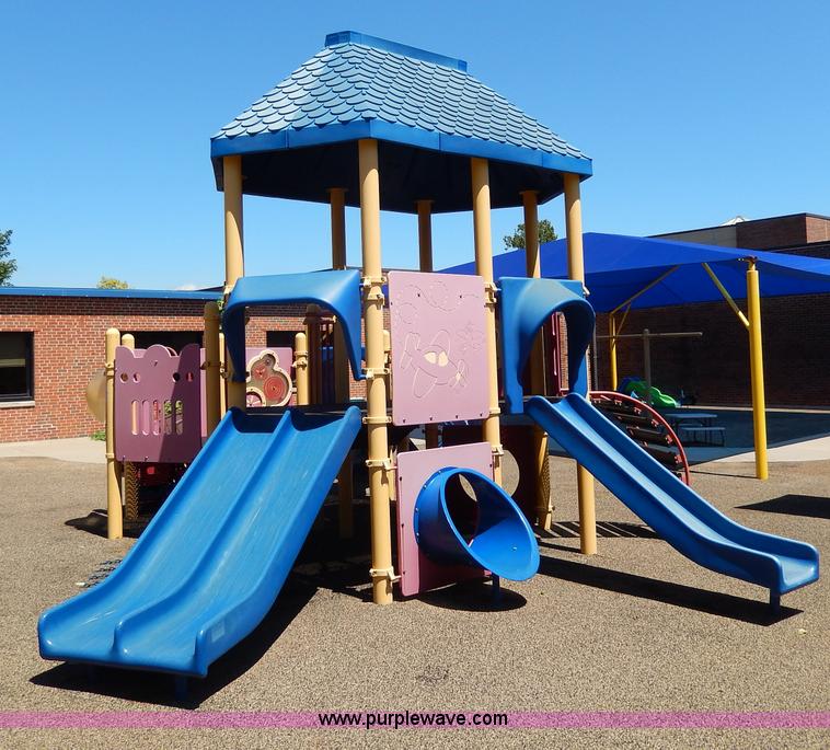 image for item AW9697 Landscape structure playground equipment