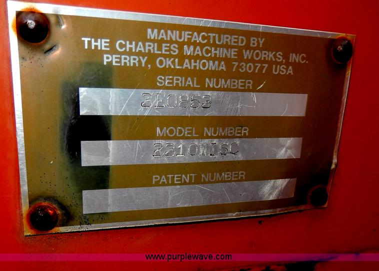 image for item AW9741 1988 Ditch Witch 2310 trencher