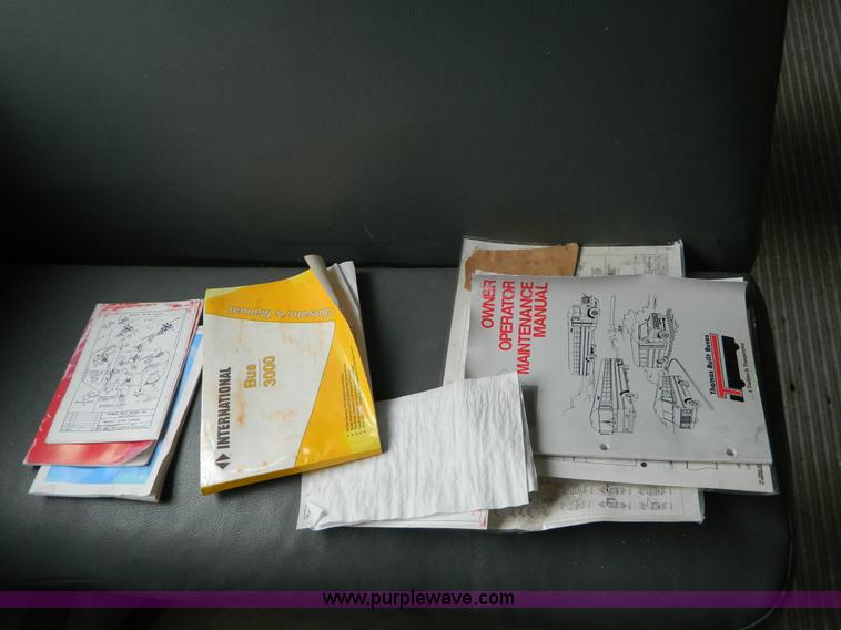 image for item D6009 1995 International Thomas school bus