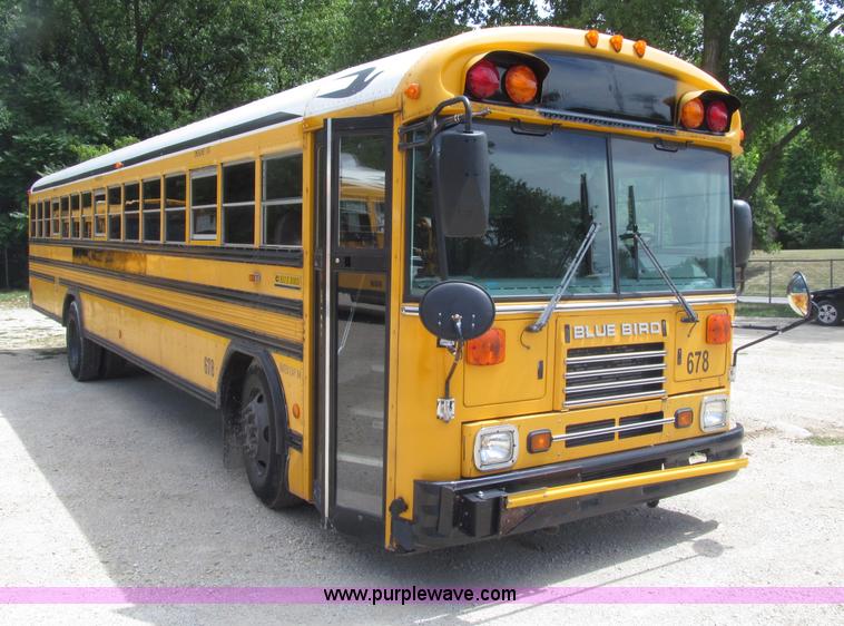 image for item D7448 2003 Blue Bird TC2000 school bus
