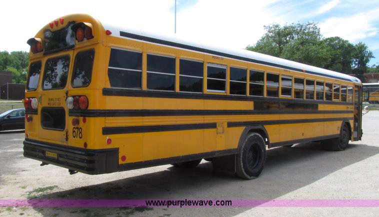 image for item D7448 2003 Blue Bird TC2000 school bus