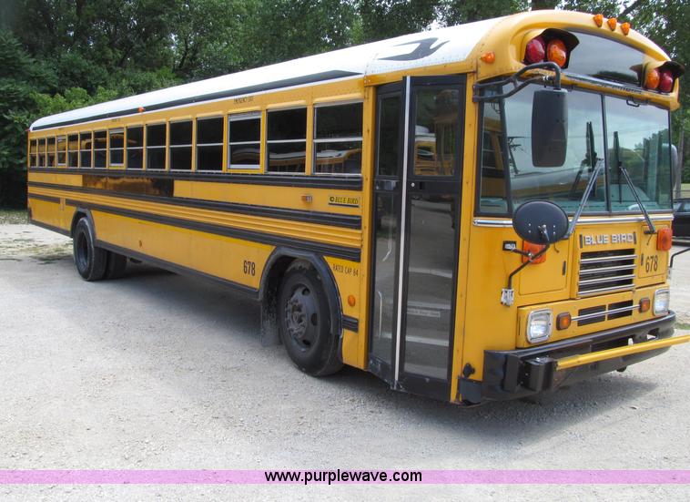image for item D7448 2003 Blue Bird TC2000 school bus