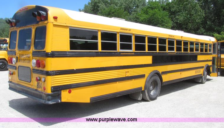 image for item D7455 2001 Thomas school bus