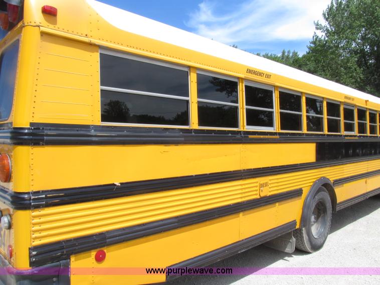 image for item D7455 2001 Thomas school bus