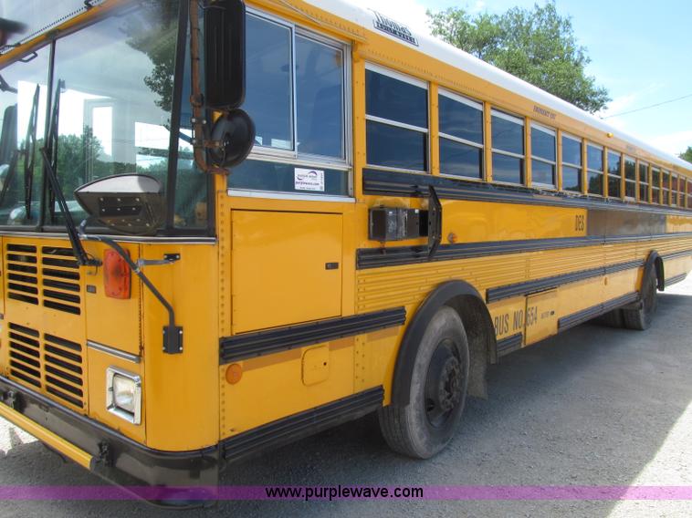 image for item D7455 2001 Thomas school bus