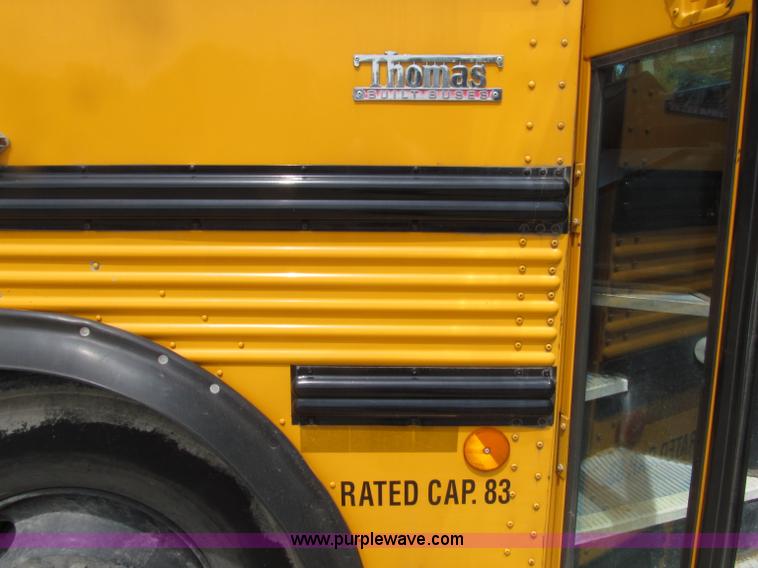 image for item D7455 2001 Thomas school bus