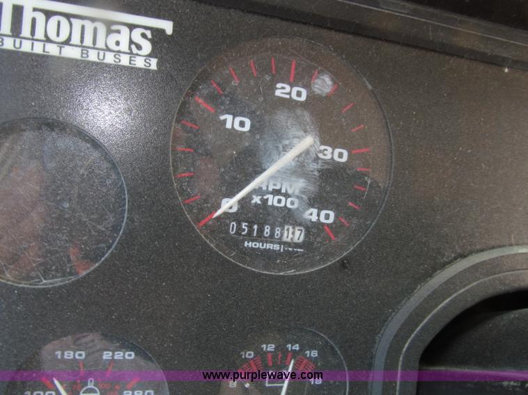 image for item D7455 2001 Thomas school bus