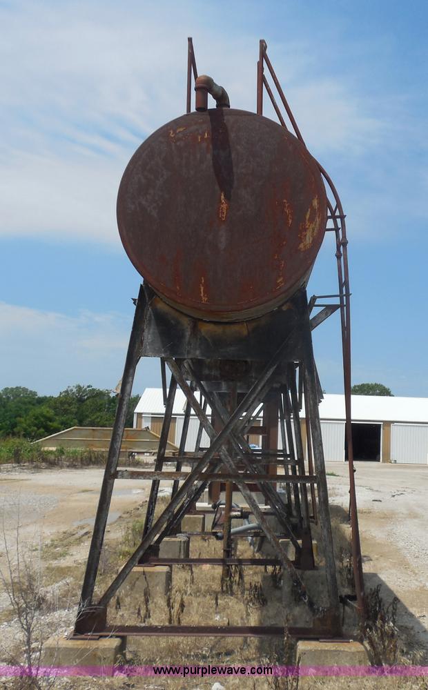 image for item H9847 (2) overhead steel oil tanks