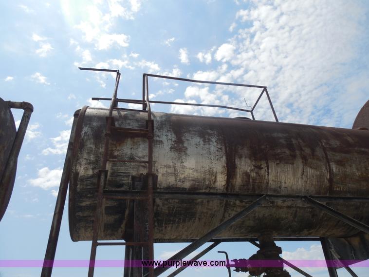 image for item H9847 (2) overhead steel oil tanks