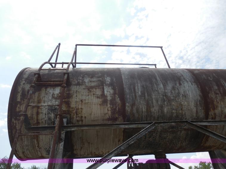 image for item H9847 (2) overhead steel oil tanks