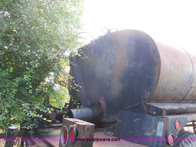 image for item H9848 1957 Standard Steel Works water tank trailer