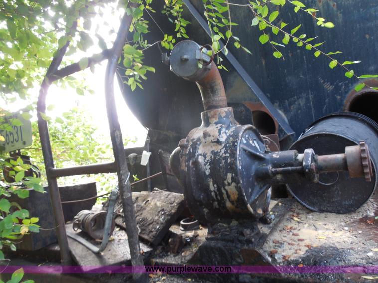 image for item H9848 1957 Standard Steel Works water tank trailer