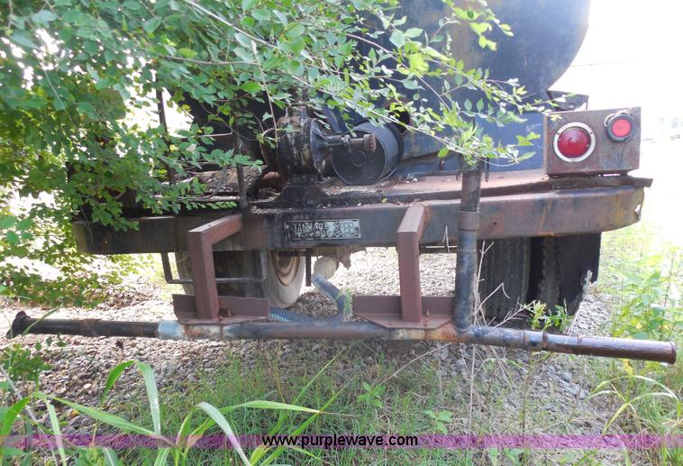 image for item H9848 1957 Standard Steel Works water tank trailer