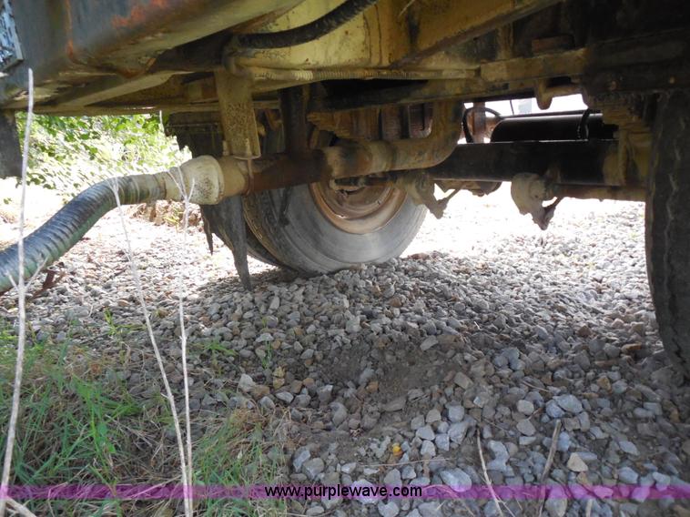 image for item H9848 1957 Standard Steel Works water tank trailer