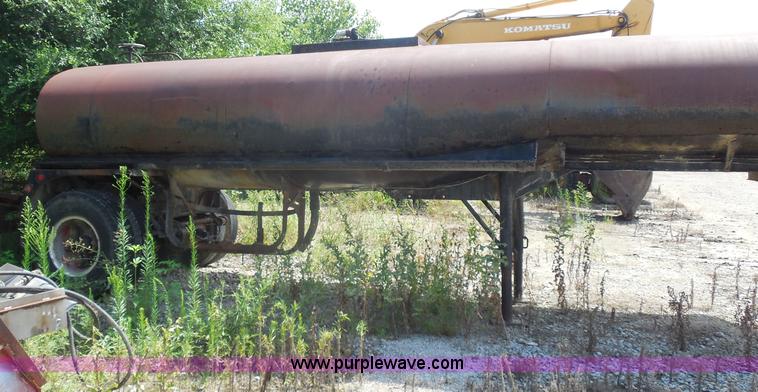 image for item H9848 1957 Standard Steel Works water tank trailer