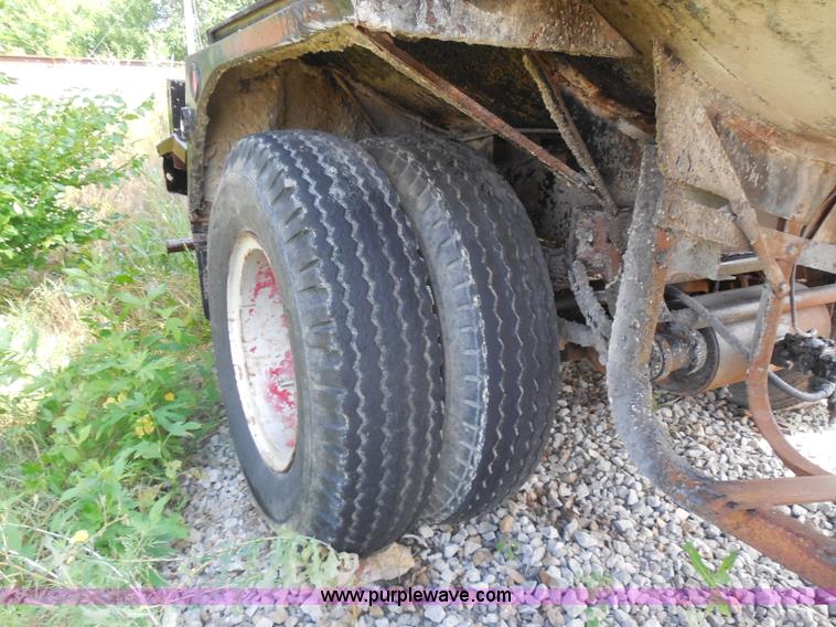 image for item H9848 1957 Standard Steel Works water tank trailer