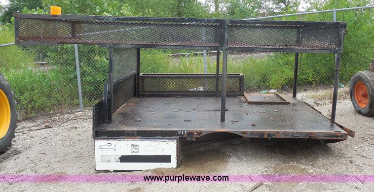 image for item H9856 Steel utility truck bed