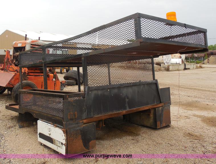 image for item H9856 Steel utility truck bed