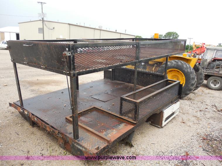 image for item H9856 Steel utility truck bed
