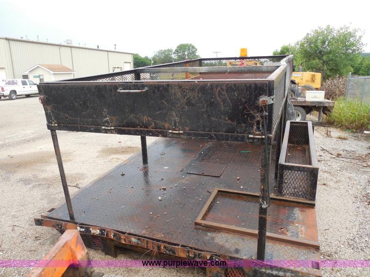 image for item H9856 Steel utility truck bed