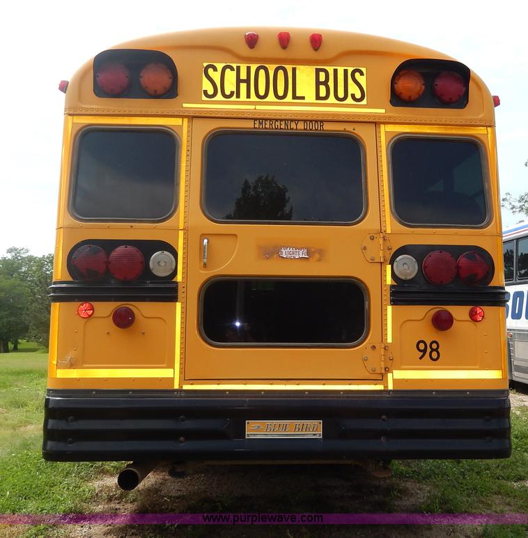 image for item I4345 1999 Chevrolet Blue Bird school bus