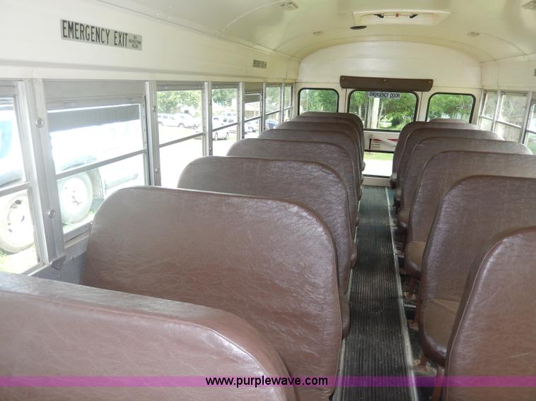 image for item I4345 1999 Chevrolet Blue Bird school bus