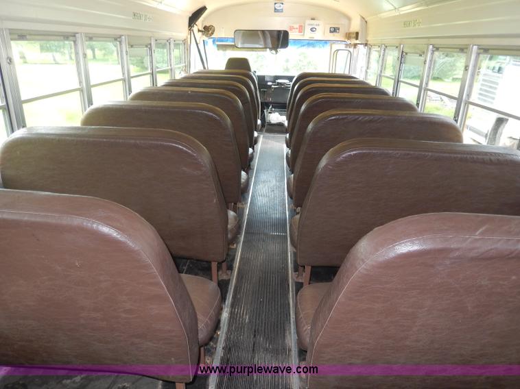 image for item I4345 1999 Chevrolet Blue Bird school bus