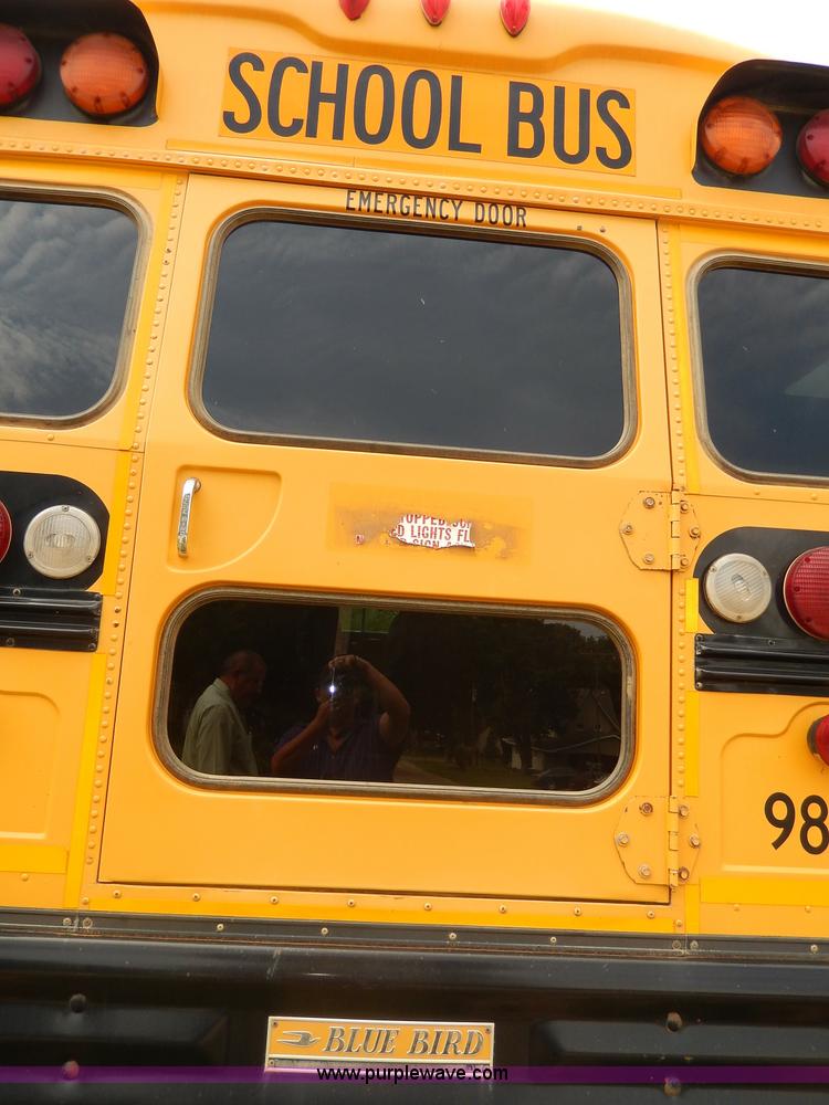 image for item I4345 1999 Chevrolet Blue Bird school bus