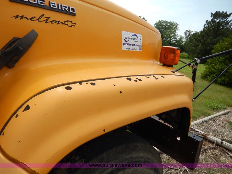 image for item I4345 1999 Chevrolet Blue Bird school bus