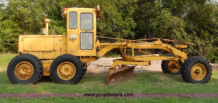 image for item I4375 1960 Caterpillar 12 Road Patrol Series E motor grader