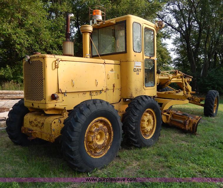 image for item I4375 1960 Caterpillar 12 Road Patrol Series E motor grader