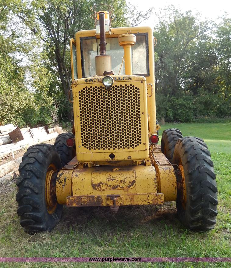 image for item I4375 1960 Caterpillar 12 Road Patrol Series E motor grader