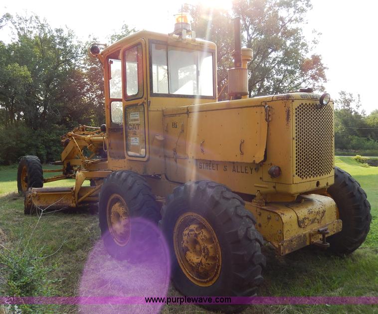 image for item I4375 1960 Caterpillar 12 Road Patrol Series E motor grader