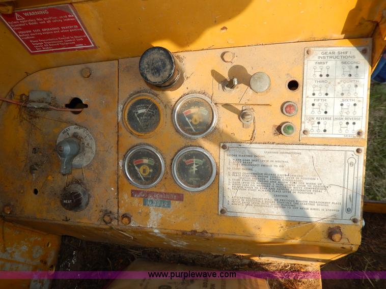 image for item I4375 1960 Caterpillar 12 Road Patrol Series E motor grader