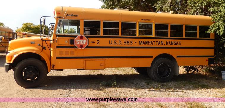 image for item I4385 1996 International 3800 school bus