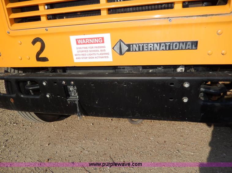 image for item I4385 1996 International 3800 school bus